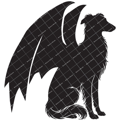 Dragon Wing Silken Windhound Decal