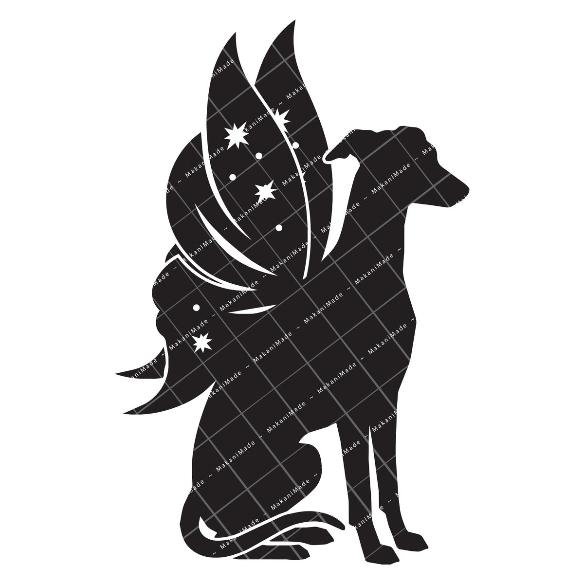 Fairy Wing Whippet Decal