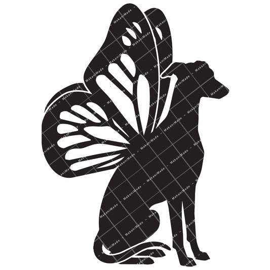 Monarch Wing Whippet Decal